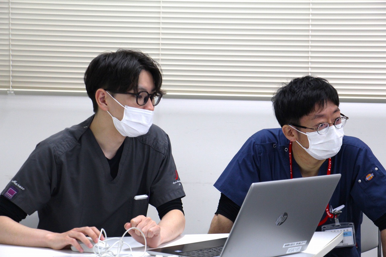 電子カルテ研修・救急室見学