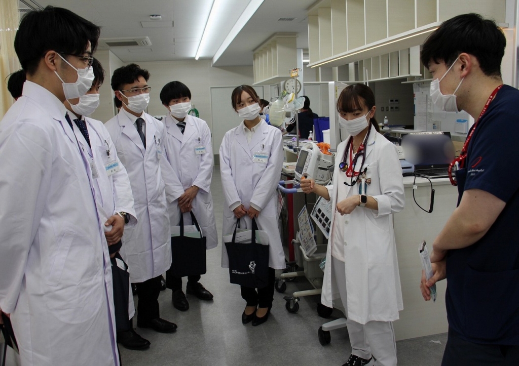 救急室を見学しました！
