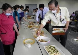 バイキングの様子